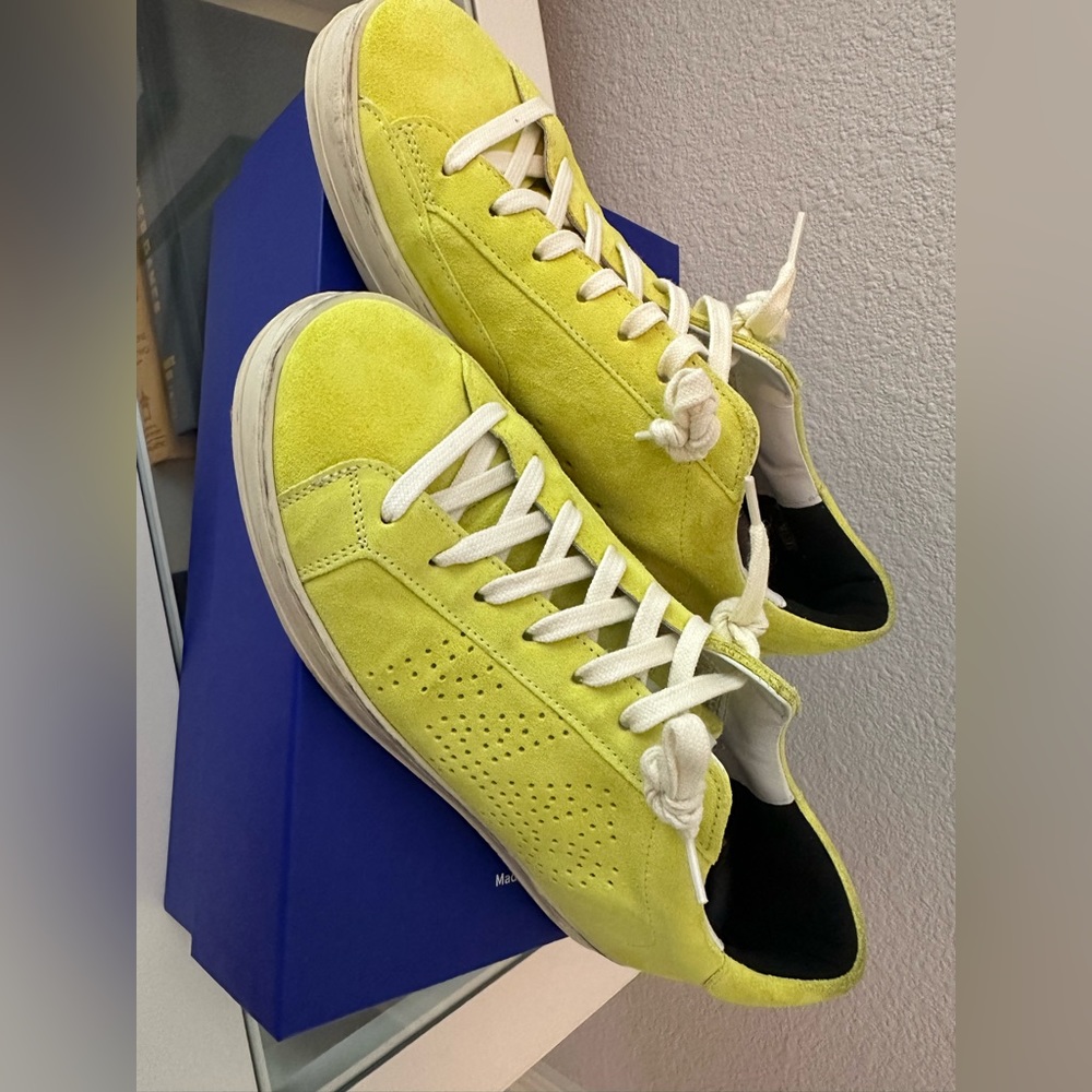 P448 John Platform Sneaker in Sunshine - Picture 10 of 13